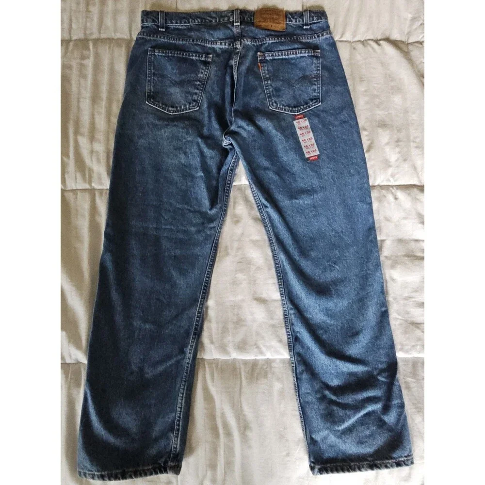 NOS Vintage Levi’s Orange Tab 505 Jeans 40x30 Made In USA Regular Straight Fit